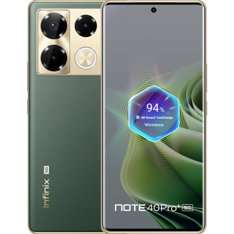 Infinix Note 40 Pro+ 5G (Vintage Green, 256 GB)  (12 GB RAM)
