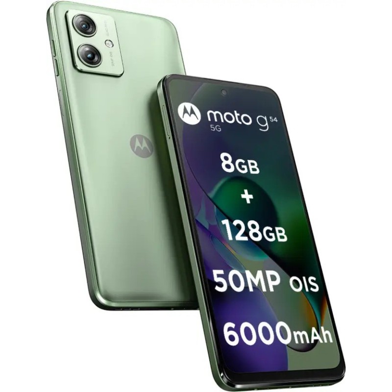 Motorola g54 5G (Mint Green, 128 GB)  (8 GB RAM)