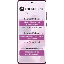 MOTOROLA G96 5G (Pantone Cattleya Orchid, 128 GB)  (8 GB RAM)