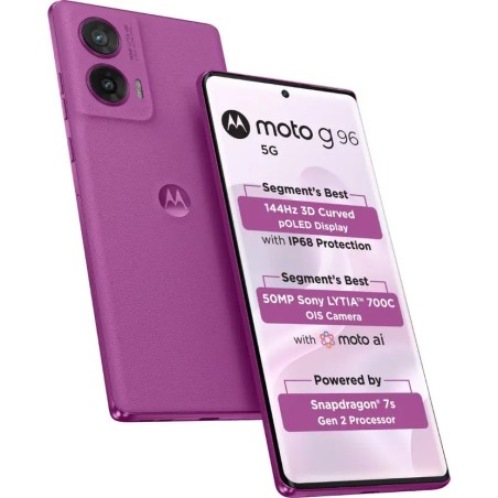 MOTOROLA G96 5G (Pantone Cattleya Orchid, 128 GB)  (8 GB RAM)