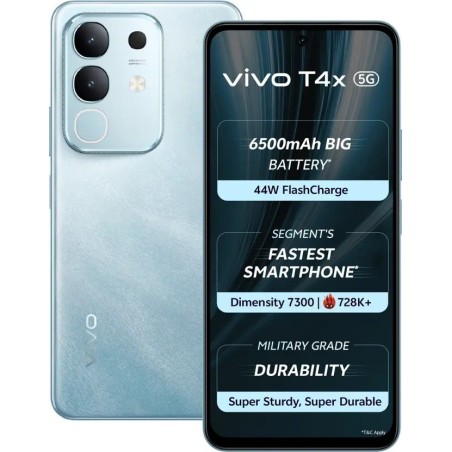 vivo T4x 5G (Marine Blue, 256 GB)  (8 GB RAM)