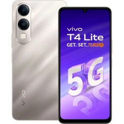 vivo T4 Lite 5G Charger in the Box (Titanium Gold, 128 GB)  (4 GB RAM)