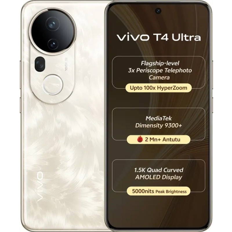 vivo T4 Ultra 5G (Phoenix Gold, 512 GB)  (12 GB RAM)
