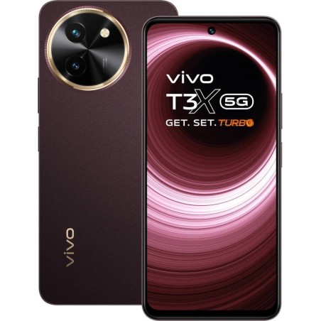 vivo T3x 5G (Crimson Bliss, 128 GB)  (8 GB RAM)