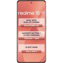 realme 15 5G (Silk Pink, 256 GB)  (8 GB RAM)
