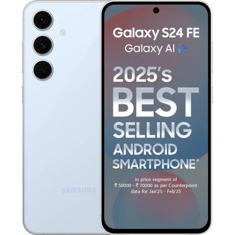 Samsung Galaxy S24 FE 5G (Blue, 128 GB)  (8 GB RAM)