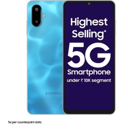 Samsung Galaxy F06 5G (Bahama Blue, 128 GB)  (4 GB RAM)