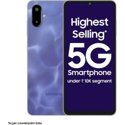 Samsung Galaxy F06 5G (Lit Violet, 64 GB)  (4 GB RAM)