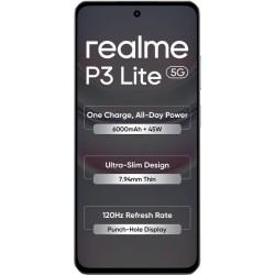 realme P3 Lite 5G Charger in the Box (Lily White, 128 GB) (4 GB RAM)