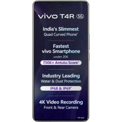 vivo T4R 5G (Arctic White, 128 GB)  (8 GB RAM)