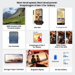 Samsung Galaxy S24 5G Snapdragon (Onyx Black, 128 GB) (8 GB RAM)
