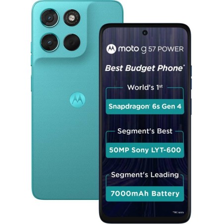 MOTOROLA g57 power 5G (Pantone Fluidity, 128 GB) (8 GB RAM)