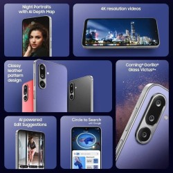 Samsung Galaxy F36 5G (Violet, 128 GB) (6 GB RAM)