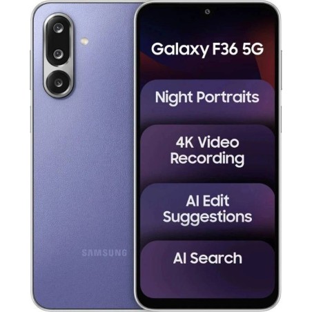 Samsung Galaxy F36 5G (Violet, 128 GB) (6 GB RAM)