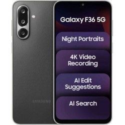 Samsung Galaxy F36 5G (Black, 128 GB) (6 GB RAM)