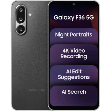 Samsung Galaxy F36 5G (Black, 128 GB) (6 GB RAM)