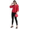 Rayon Solid Regular Fit Top