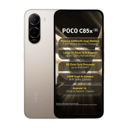 POCO C85x (Sunset Gold 128 GB) (4 GB RAM)