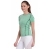 Women’s Mint Green Slim Fit T-Shirt