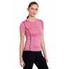 Women’s Pink Slim Fit T-Shirt