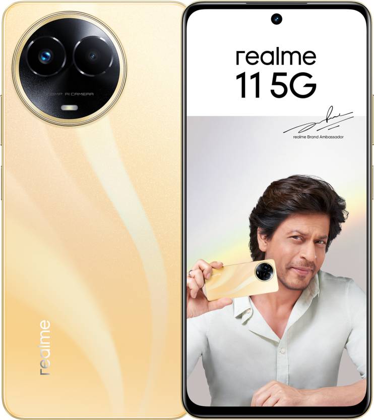 realme 11 5G (Glory Gold, 256 GB)  (8 GB RAM)