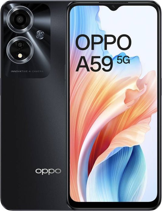 OPPO A59 5G (Starry Black, 128 GB)  (4 GB RAM)