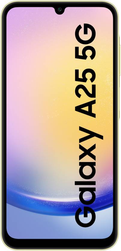 SAMSUNG Galaxy A25 5G (Yellow, 256 GB)  (8 GB RAM)