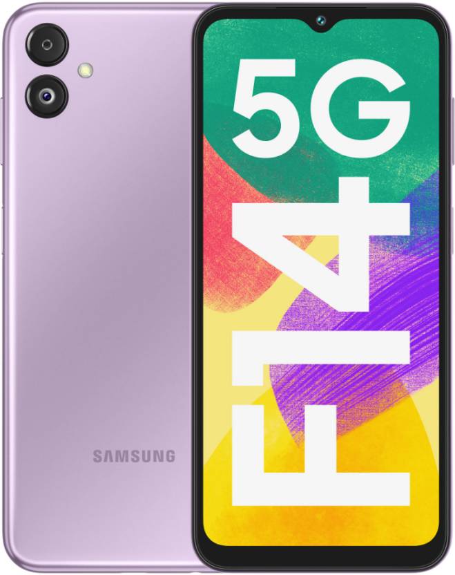 SAMSUNG Galaxy F14 5G (B.A.E. Purple, 128 GB)  (4 GB RAM)