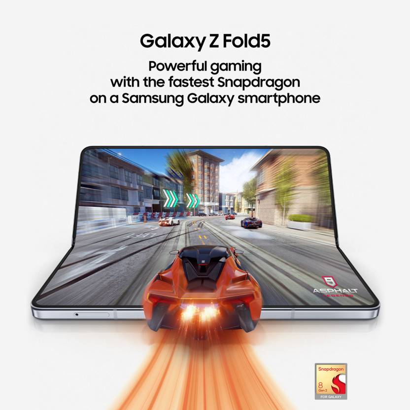 SAMSUNG Galaxy Z Fold5 (Phantom Black, 256 GB)  (12 GB RAM)