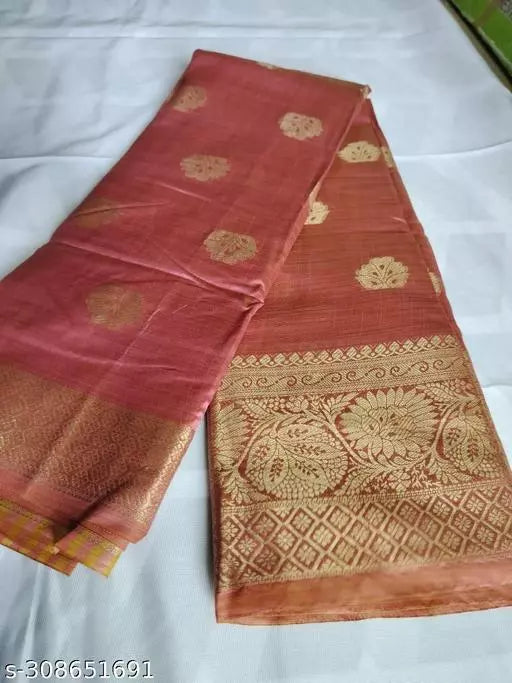 kanjivaram banarasi pure cotton silk saree