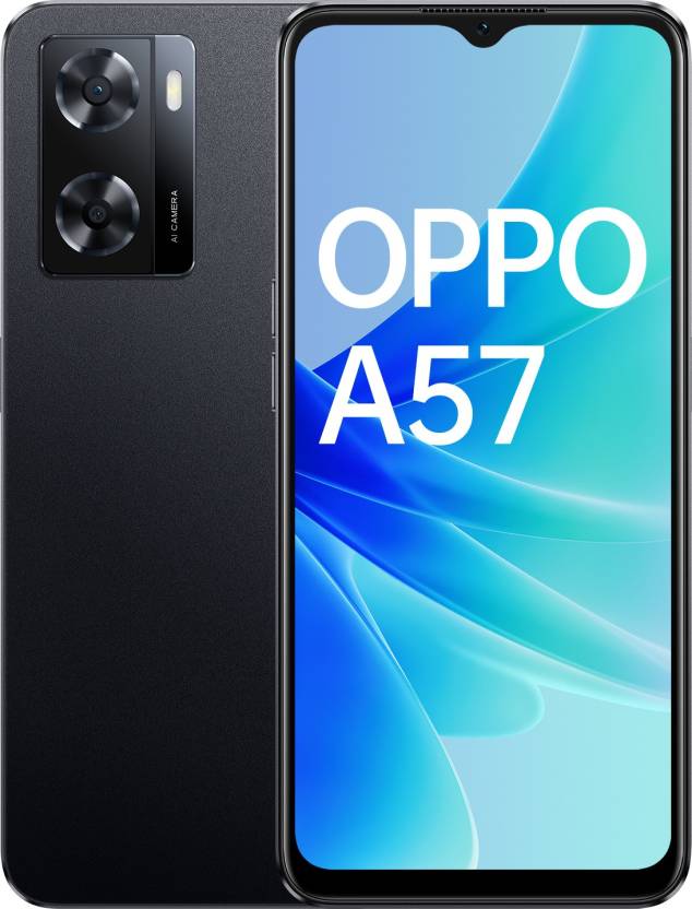 OPPO A57 (Glowing Black, 64 GB)  (4 GB RAM)