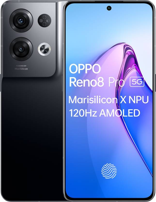 OPPO Reno8 Pro 5G (Glazed Black, 256 GB)  (12 GB RAM)
