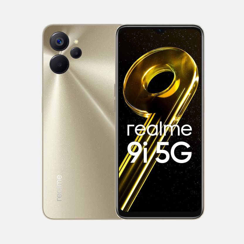 realme 9i 5G (Metallica Gold, 64 GB)  (4 GB RAM)