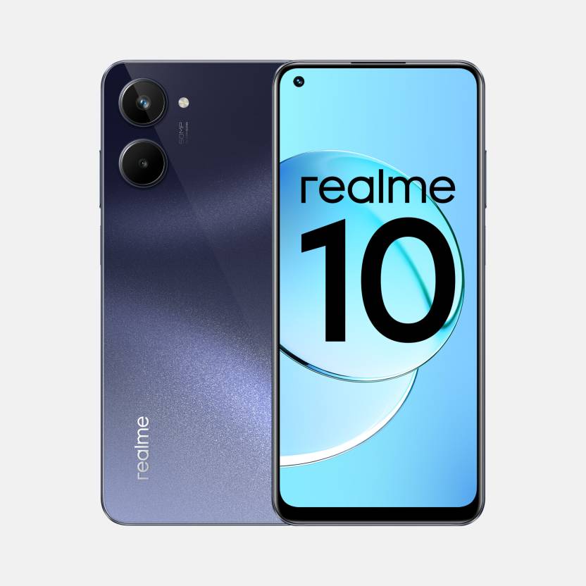 realme 10 (Rush Black, 64 GB)  (4 GB RAM)