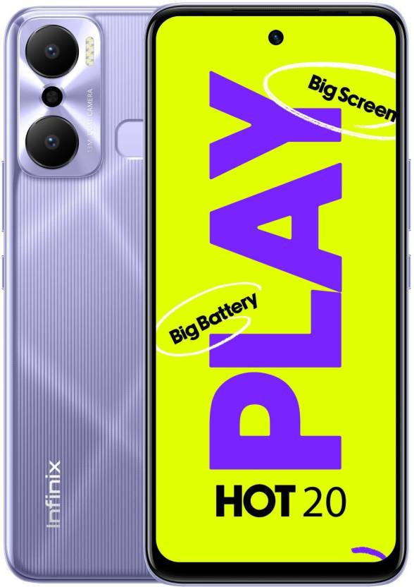 Infinix HOT 20 Play (Fantasy Purple, 64 GB)  (4 GB RAM)