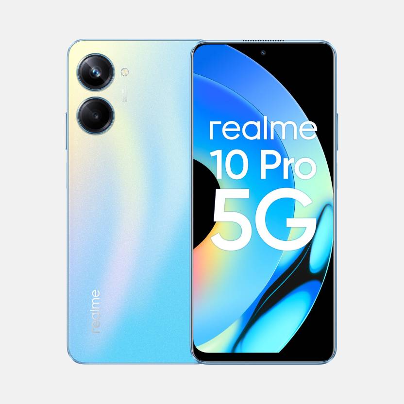 realme 10 Pro 5G (Nebula Blue, 128 GB)  (6 GB RAM)