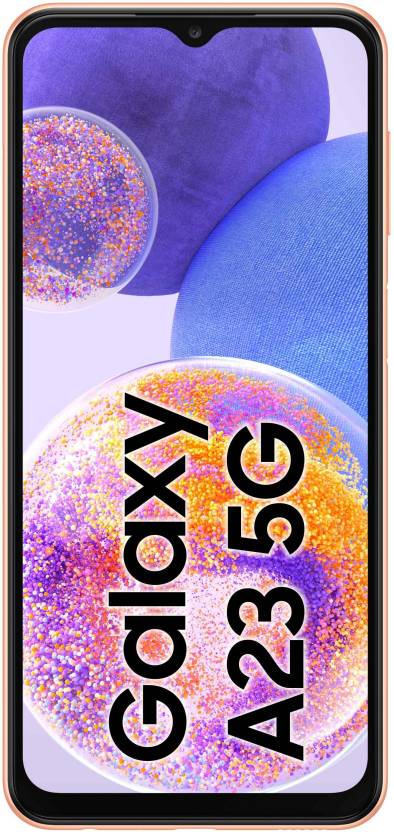 SAMSUNG Galaxy A23 5G (Orange, 128 GB)  (6 GB RAM)