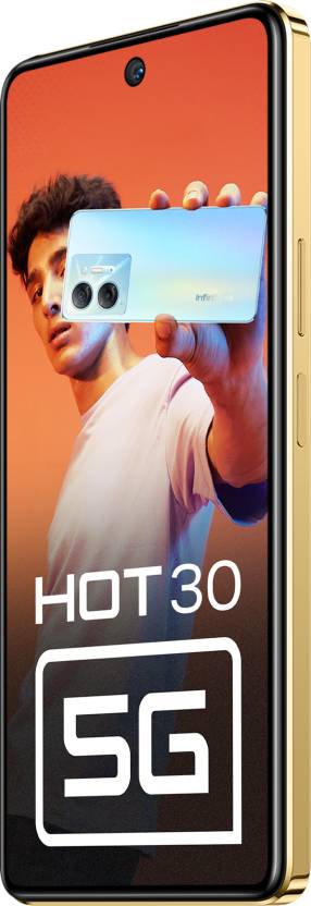 Infinix HOT 30 5G (Miami Orange, 128 GB)  (4 GB RAM)