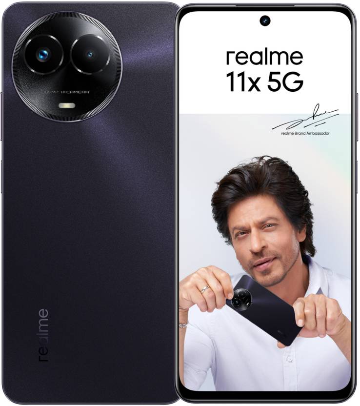 realme 11x 5G (Midnight Black, 128 GB)  (6 GB RAM)