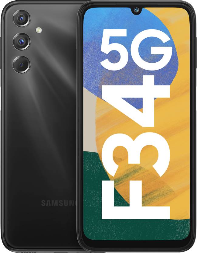 SAMSUNG Galaxy F34 5G (Electric Black, 128 GB)  (8 GB RAM)