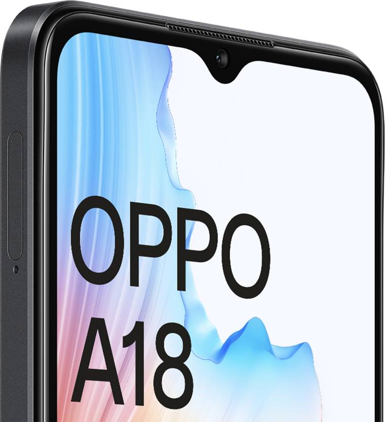 OPPO A18 (Glowing Black, 128 GB)  (4 GB RAM)
