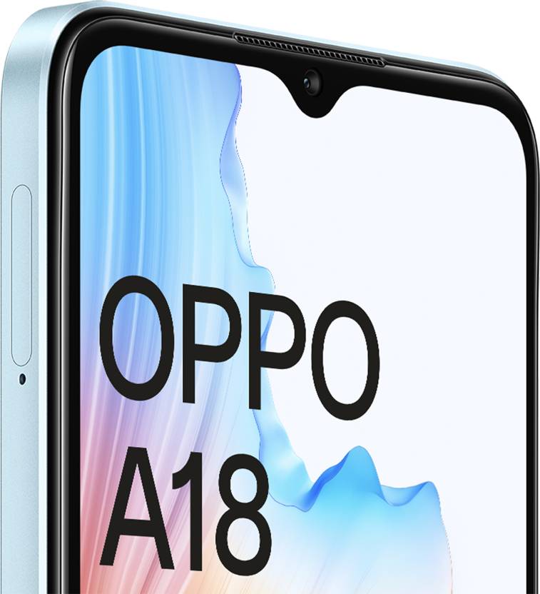 OPPO A18 (Glowing Blue, 128 GB)  (4 GB RAM)