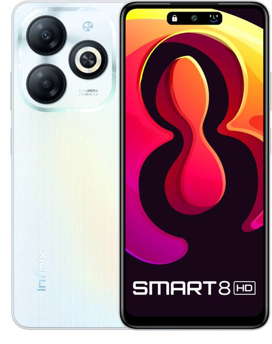 Infinix SMART 8 HD (Galaxy White, 64 GB)  (3 GB RAM)