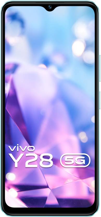 vivo Y28 5G (Glitter Aqua, 128 GB)  (4 GB RAM)