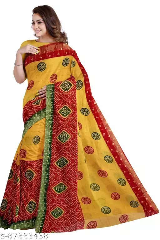 Pure Cotton Daily Wear Saree without Blouse