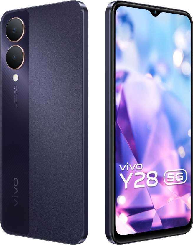 vivo Y28 5G (Crystal Purple, 128 GB)  (6 GB RAM)