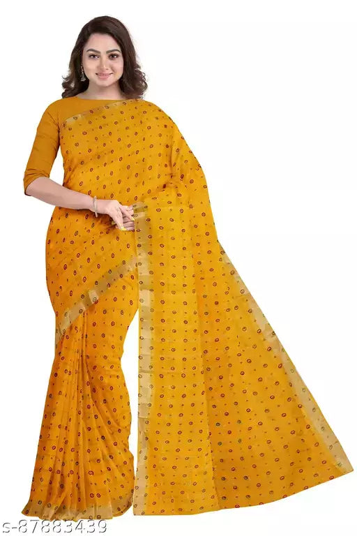 Pure Cotton Daily Wear Saree without Blouse